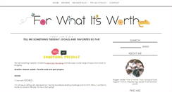 Desktop Screenshot of fwiwreviews.net